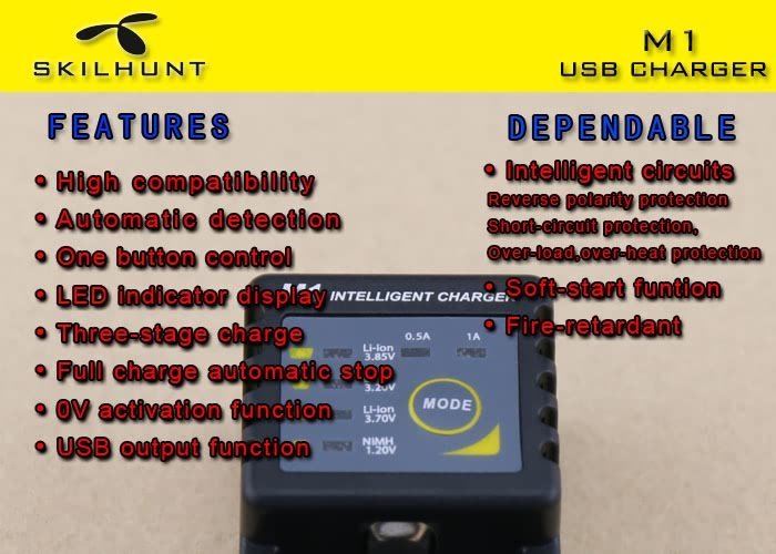 Battery charger features